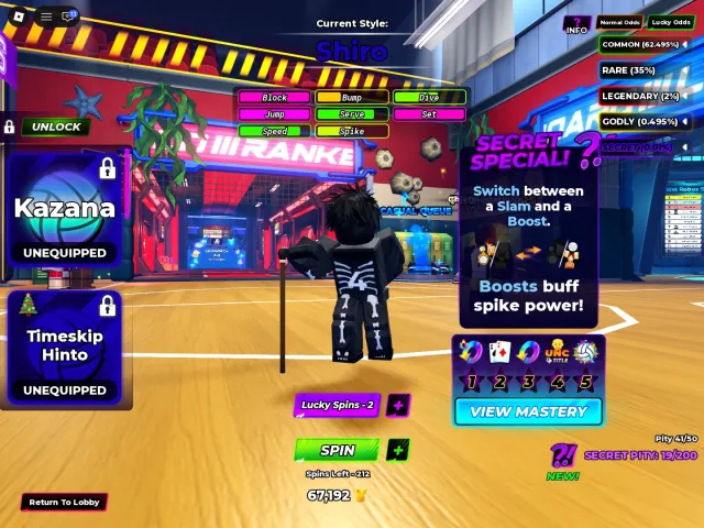 Volleyball Legends 226lvl Kazana Timeskip hinto shiro sanju tonkura, Sale, Voice chat: No