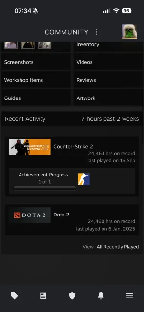 Account 24000 hours, Sale, With inventory, Has PRIME, Competitive