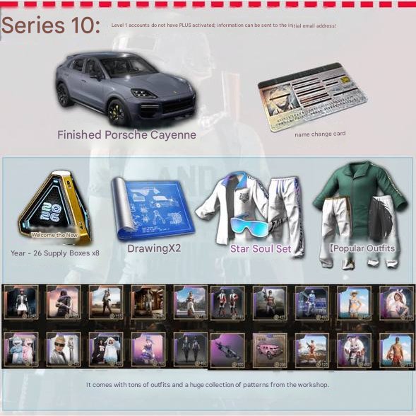 🔵PORSCHE Cayenne🔵Xinghun Set🔵Name Change Token🔵2 SCHEMES🔵, No BATTLEGROUNDS Plus