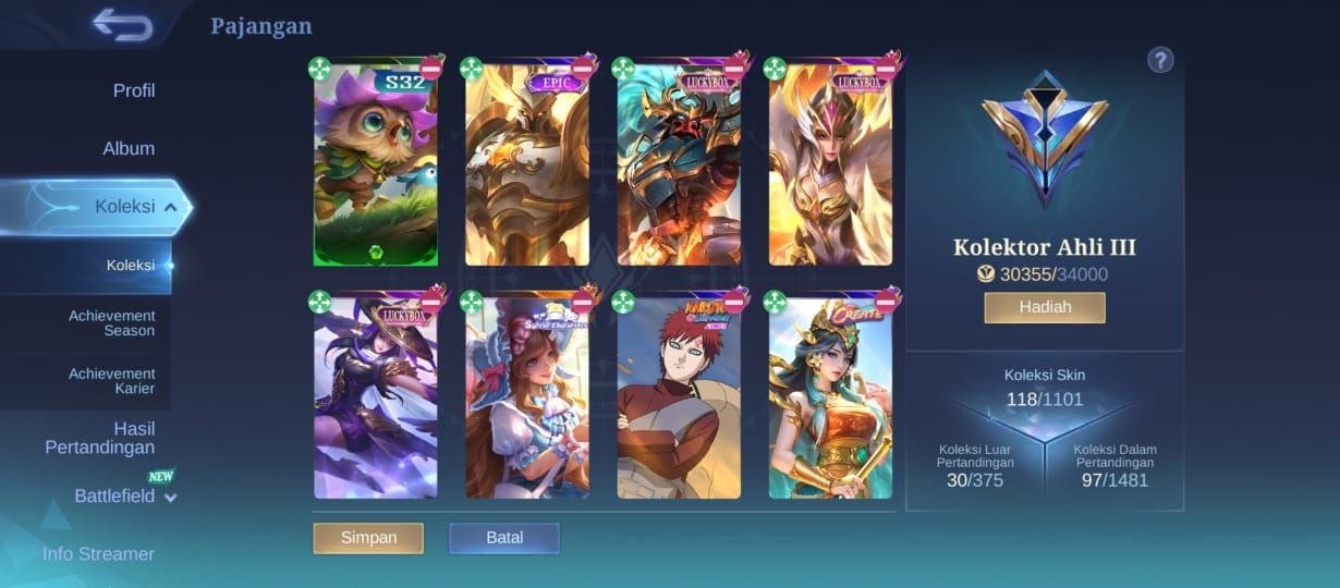 LUCKYBOX Freya and alpha Fanny➤EPIC Uranus⇨Grock⇨ khufra pegasus emblem Max, Sale, Rank: Mythic, Level: 39, Winrate: 48%, Heroes: 71, Skins: 118