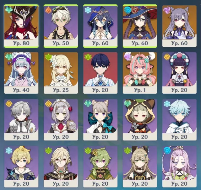 ✅TOP✅ ✅Chaska✅ ✅Varesa✅ ✅Mizuki✅ ✅good squad✅ ✅5 leg✅, Any platform, Email linked, Lumine, Levelled up, AR 45