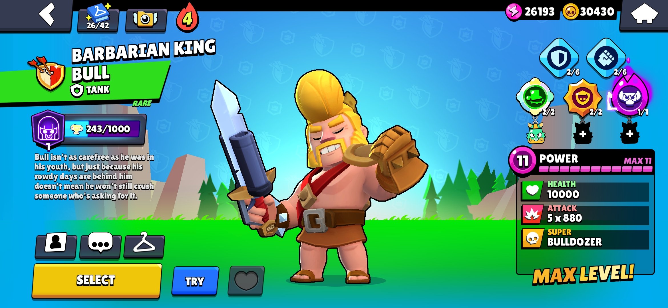 🎄FAT ACCOUNT 2019🎄 😋DELICIOUS PRICE😋, trophies 30824, brawlers 95, primes 6