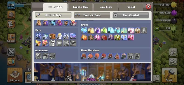 th 16 very goid lvl 180 ! Gmail can be changed, 16 TH Родной Деревни, 9 TH Строителя