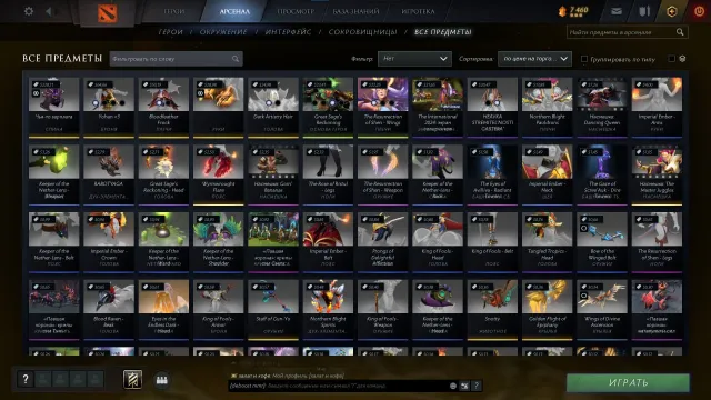 6 grandmasters, inventory worth $553. Collector's items, expensive immortals/items. + cs2 prime, Sale, 100 MMR, 12000 honor, 12000 politeness, 5000 matches, 5000 hours