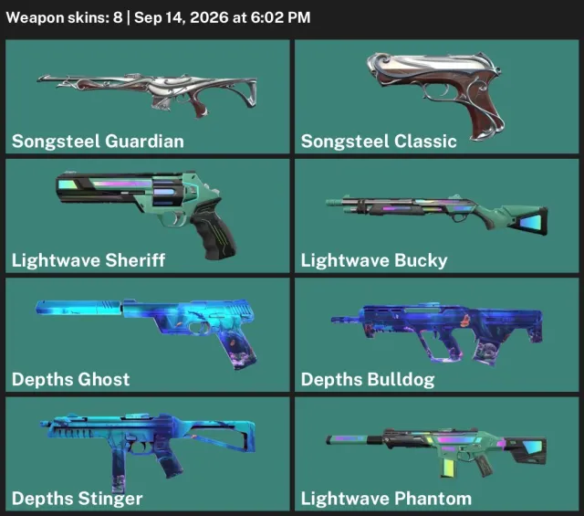 Calibration | 8 skins | 2 agents | #13494, Sale, Calibration, Agents: 2, Skins: 8