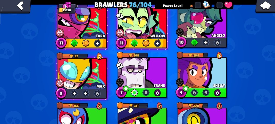 Good account. Legendary 3., trophies 25538, brawlers 76, primes 13