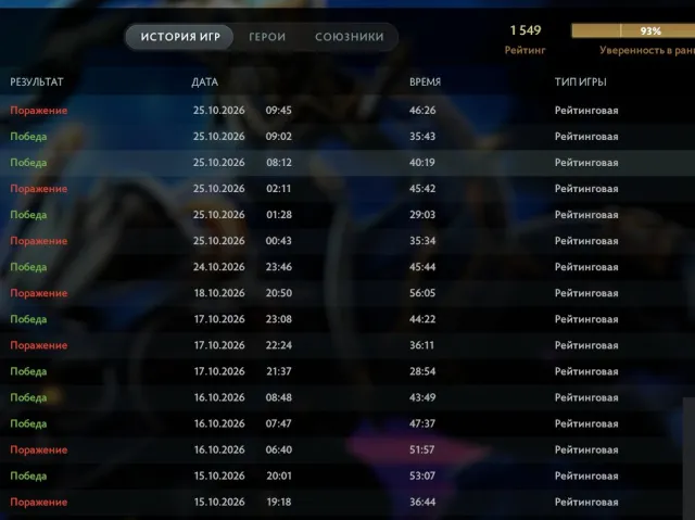 🔥🟦🟪 1549 MMR🔥MAINPOOL🔥🟦🟪IMMORTALS🔥🟦🟪, Sale, 1549 MMR, 8976 integrity, 8976 politeness, 190 matches, 155 hours
