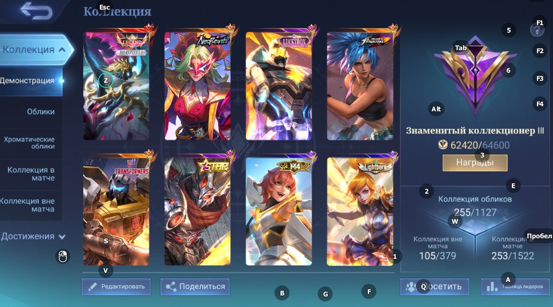 ⭐️Legendary Alpha⭐️Neobeast Pharsa⭐️KOF Karina⭐️Lifetime guarantee⭐️, Sale, Rank: Grandmaster, Level: 105, Winrate: 51%, Heroes: 133, Skins: 255