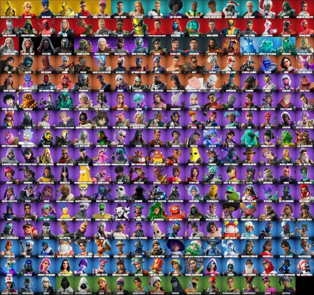 🔥FORTNITE ACCOUNT 🔥 EMAIL CHANGE 🔥MIDAS 🔥CANDY AXE 🔥RARE 🔥271 SKINS 🔥305 PICKAXES🔥, Sale, skins 271