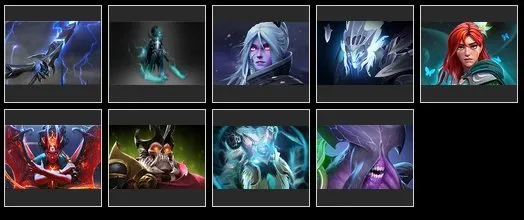 selling an account with Dota 2 arcana and other games, Sale, 10712 Behavior score, 8909 вежливости, 7291 games, 8018 hours