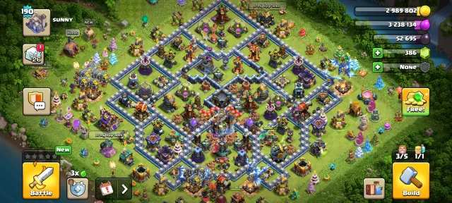 TH 18 Max~heros-55/71/40/30~16× Hero Skin~All Equipment~Full Magic Item~Connect To Buyer Mail~, 18 TH Родной Деревни, 7 TH Строителя
