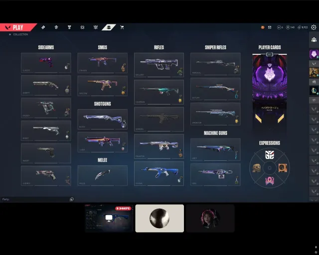 Fat account with skins for 30000vp!, Sale, Silver 3, Agents: 28, Skins: 81