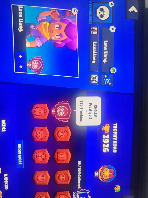 ALMOST PRIME 3 SHELLY. 2900, trophies 2900, brawlers 10, primes 2