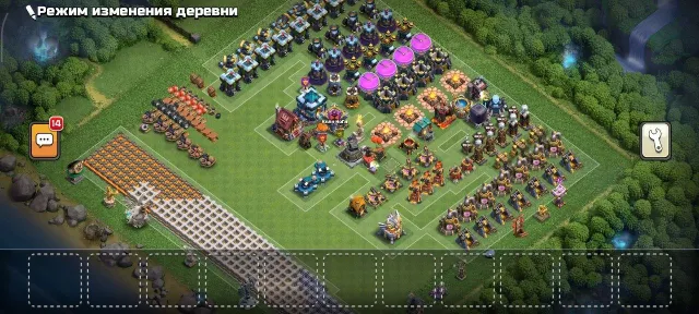 Clash of Clans account, 12 Town Hall Native Village, 8 Builder Hall