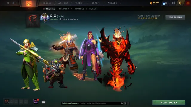 💎ACCOUNT AINCIENT 2💎🔷🔹 Read the description! 🔹, Продажа, 4200 MMR, 6351 порядочности, 6351 вежливости, 1000 матчей, 961 часов
