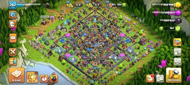 Аккаунт Clash of Clans и Royale, 18 TH Main Village, 10 TH Builder