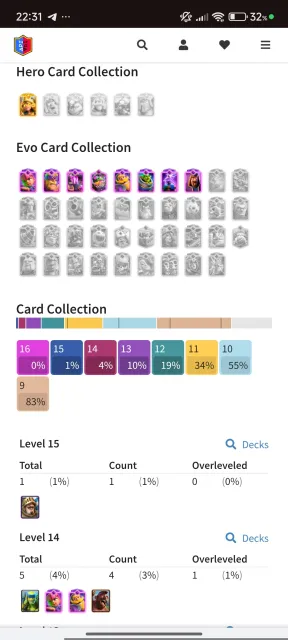 🟣8 EVO🟣 🐦🔥47 EMOJI+Pig🐦🔥 🏰3 TOWERS🏰 ✅AUTOMATIC DELIVERY✅, Arena 23, Level 41, 9000 trophies, 118 cards, 17 legendaries, No