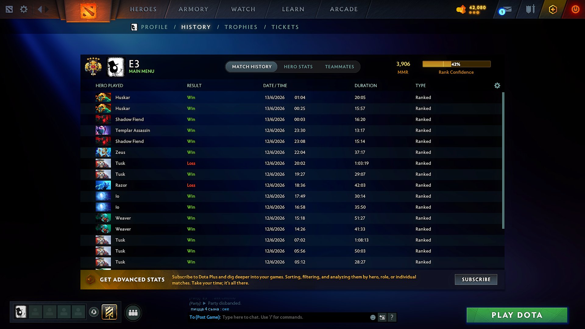 💪 3400 MMR | 9200 behavior score