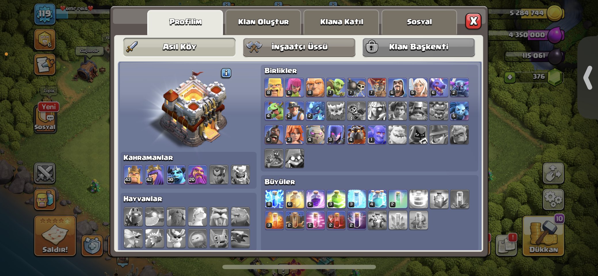 🌒Town Hall Level 11(details in discription)🌒, 11 TH Main Village, 7 TH Builder