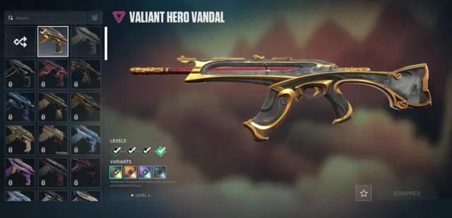✨ Vandal Hero + Phantom 001 | 🇹🇷 TURKEY 🌙 Night Market | EUROPE, Sale, Ranked unlocked, Agents: 11, Skins: 2