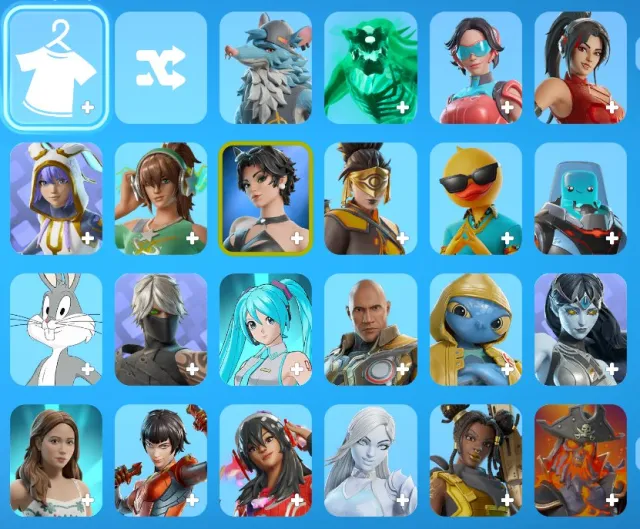 Account with OG StW 235 skins, Sale, skins 235