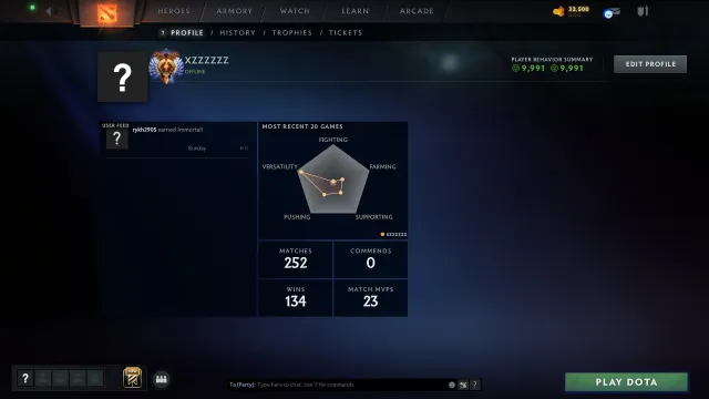 100% GARANTIE FÜR IMMER ⸸ E-MAIL 5776 PTS ⸸ SOFORTIGE ÜBERGABE, Verkauf, 5776 MMR, 9991 Ehrlichkeit, 9991 Höflichkeit, 252 Spiele, 261 Stunden