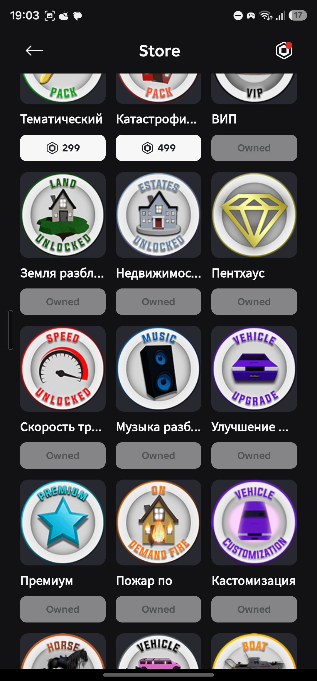 Big account, Sale, Voice chat: No