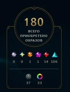 Personal account(about 6 years), Sale, level 320, champions 169, skins 180, Unranked