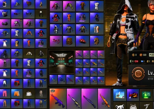 🧊Beryl M762 Medusa + SLR + Resources + Skins, No BATTLEGROUNDS Plus