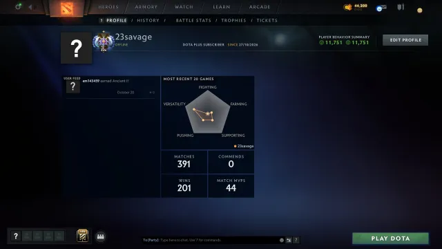 🌸 3934 MMR🌸 EIGENE EMAIL, KEINE KÄUFE 🌸GARANTIE ≽^•⩊•^≼, Verkauf, 3934 MMR, 11751 Anstand, 11751 Höflichkeit, 391 Spiele, 189 Stunden
