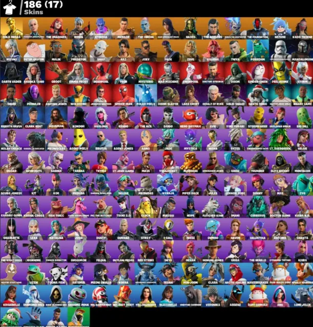 🔥Аккаунт Fortnite | 186 скинов | Золотой Мидас, Парадигма, Воображаемый | 500 V-Bucks | PC/XBOX/PSN🔥, Продажа, скины 186