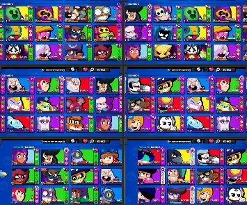 🌹💜💎 FAT ACCOUNT 💎💜🌹46738 TROPHIES🌹💜💎 IN DESCRIPTION💎💜🌹, 46738 cups, 104 brawlers, 35 primes