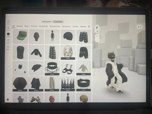 37 ROBUX❗️DONATION ACCOUNT❗️(7000+ Rb - spent on skins and games),😻 registered in 2023 😻|🔥100% GUARANTEE🔥, Sale, Voice chat: No