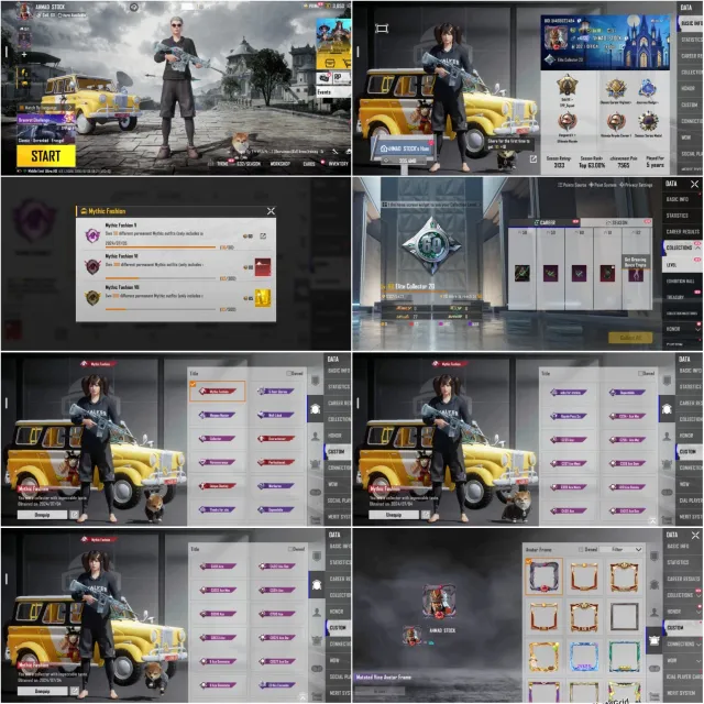 S4 All Girl Faces/S4 Hair"M416 Glacier Lvl 4(KillMsg)Dp,M24,M762 Lvl 4(KillMsg)Collection 60, Продажа, 77 уровень, Ранг: Золото, 70+ мифик скинов, 20+ прокачиваемых оружий, 10+ килл чатов, Нет спорт каров