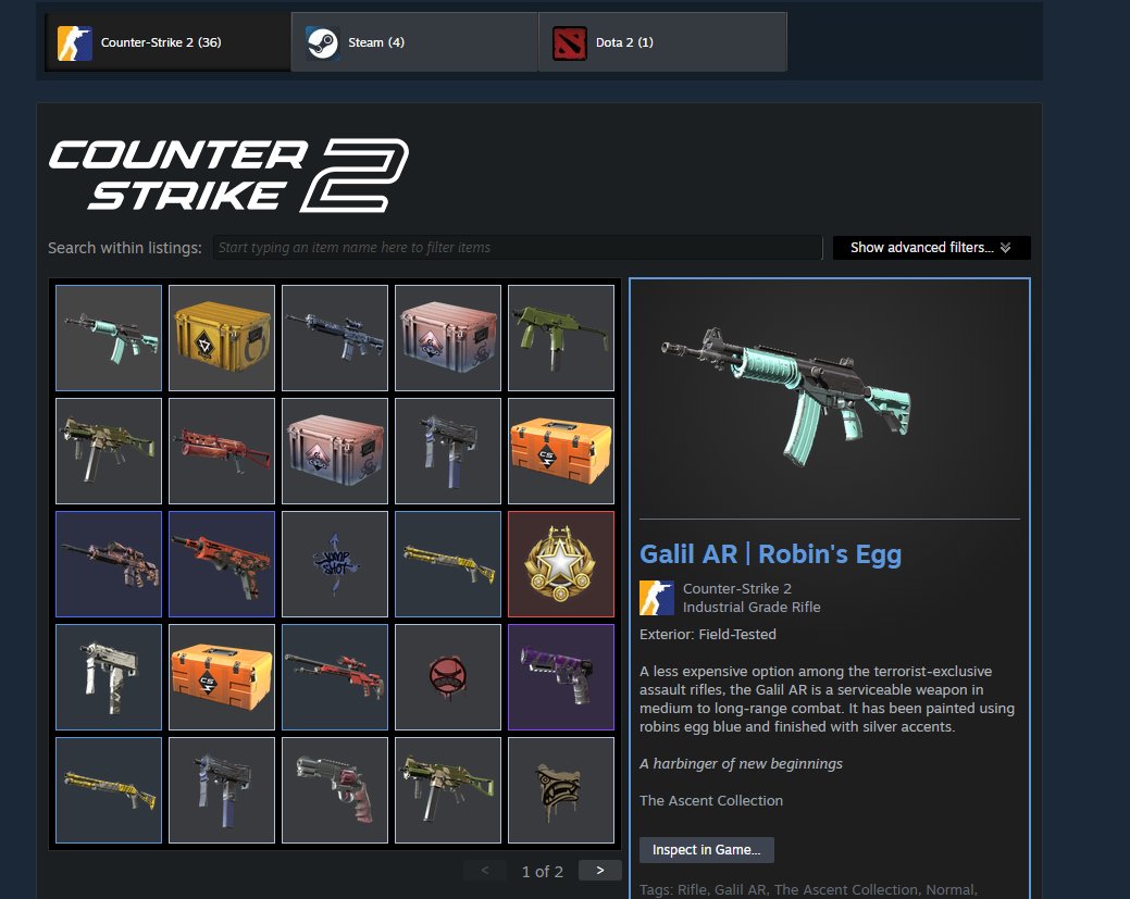 🟣⭐️PRIME STATUS AND HIGH TRUST ACCOUNT FOR CS2 PLAYERS, Sale, Available, Yes PRIME, Competitive