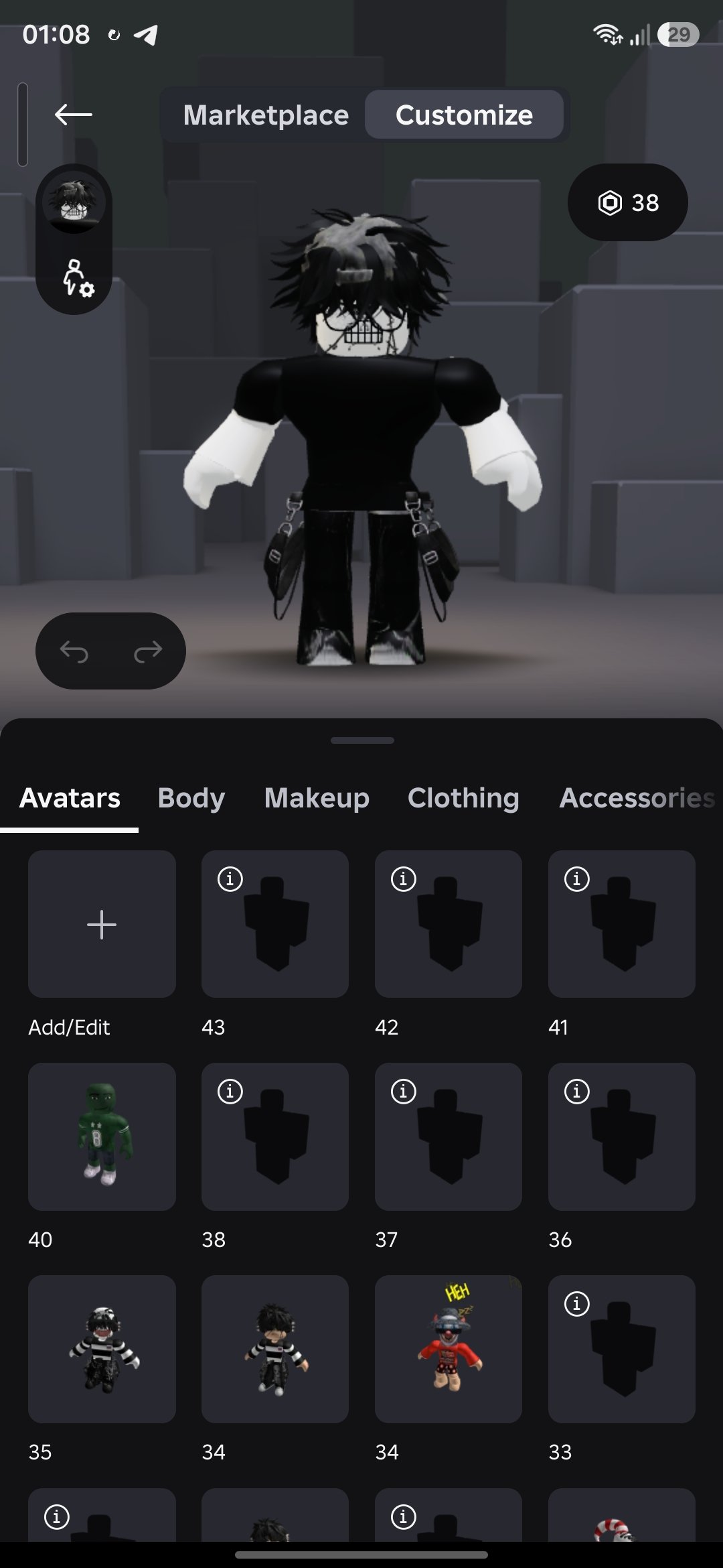 ‼️‼️ 2020 PERSONAL ACCOUNT TOTAL 9K ROBUX, COOL THINGS AND PROMOTION IN PLAYS‼️‼️, Sale, Voice chat: Yes