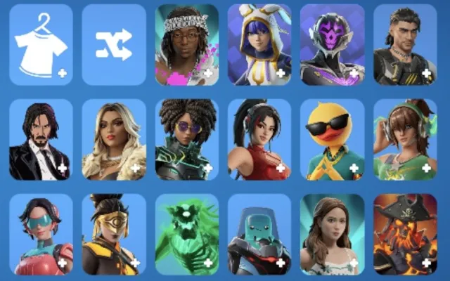 New account, Sale, skins 46