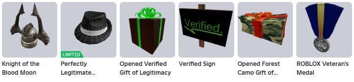 | 2009 | Perfectly Legitimate Business Hat (6K Value) + Verified Sign + Knight of the Blood Moon, Sale, Voice chat: No