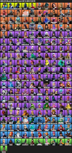 🔥Merry Mint Axe | T-800 | Tony Stark | Envoy | Mariana | Iris | Siren | Domino | Haven | Kor🔥, Sale, skins 203