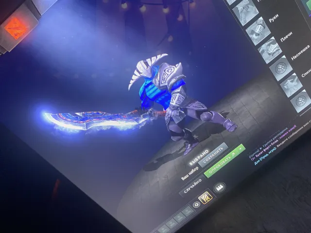 sword of sven 1000$ and set the antimage, Sale, 6000 Behavior score, 6000 вежливости, 210 games