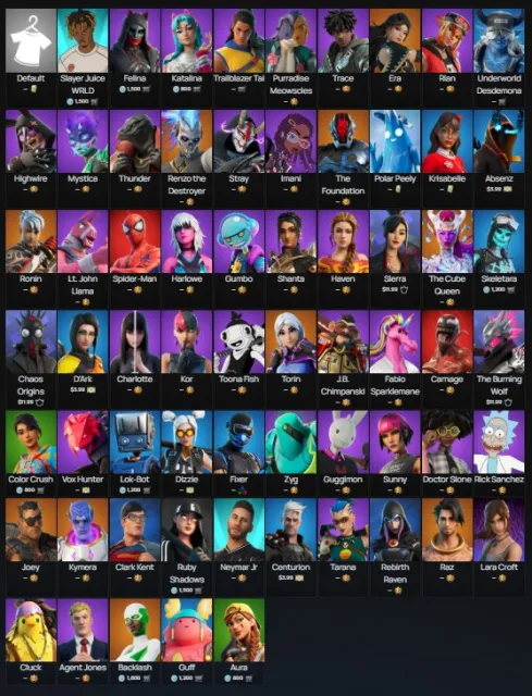 🔥 PERSONAL | CUSTOM MATCH, LARA CROFT, ROLLIE, HIT IT | MARKET VALUE ~$295 | 2 YEARS OLD 🔥, Sale, skins 65