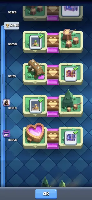 🔥🔥CLASH ROYALE 10250 CUPS🔥🔥 ALL CARDS OVER 10 EVO, ARENA 25, LEVEL 50, 10250 CUPS, 122 CARDS, 20 LEG, No