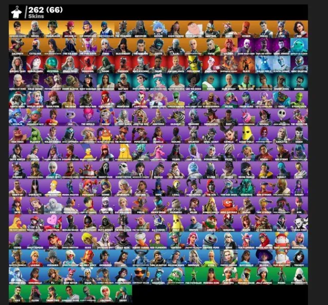 🏆COMPETITIVE ACCOUNT🏆 264 SKINS WITH EXCLUSIVES⚡️, Sale, skins 264