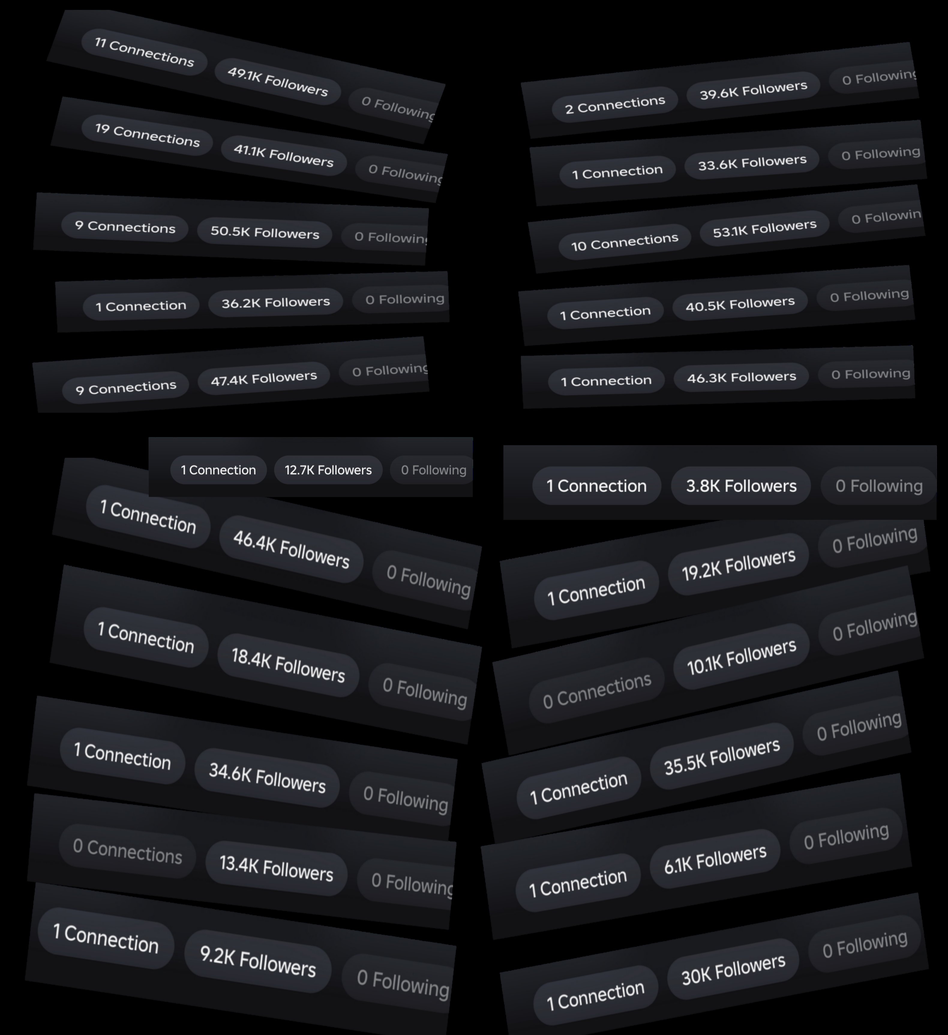 [ACCOUNTS] with followers from 3.8 up to 53k READ DESC, Sale, Voice chat: No
