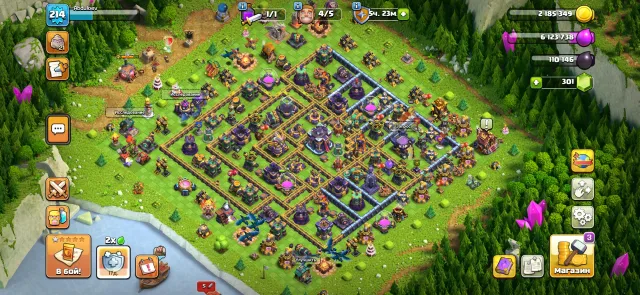 🟡🟨🟡>>15 TH 214 LVL \ 84 \ 84 \ 54 \ 56 \ 30 / 7 / 80% - FULL<< REBINDING 🟡🟨🟡, 15 TH Native Village, 8 TH Builder
