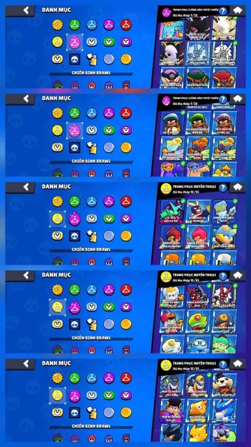 BS# 624➤105/106 Brawlers◇51 Max◇97 Hypercharges◇47/63 Buffie◇55,380 Trophie◇884 Coins💰 278 Skins🎭, 55380 кубков, 106 бравлеров