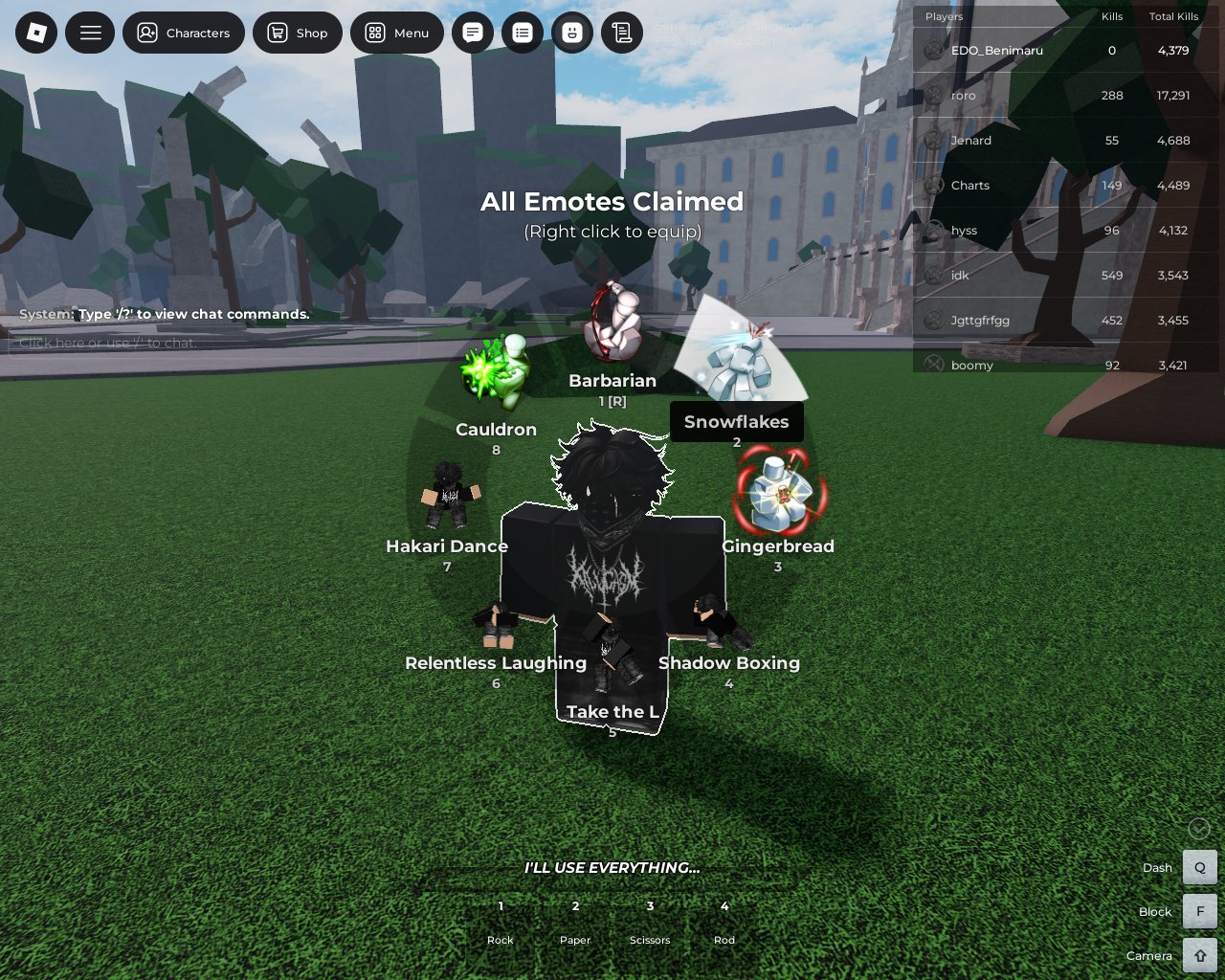 🕹️︱[ + ] Male accountㅤ⬩ㅤTotal spent: 26174ㅤ⬩ㅤTSB, BF, BL:R, SAB, 99 nights, Hypershot, and others, Sale, Voice chat: No