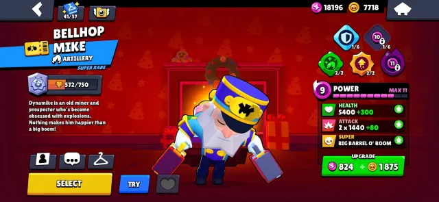very good account played since 2019 a lot of old skins etc., 590000 trophies, 105 brawlers, 31 primes