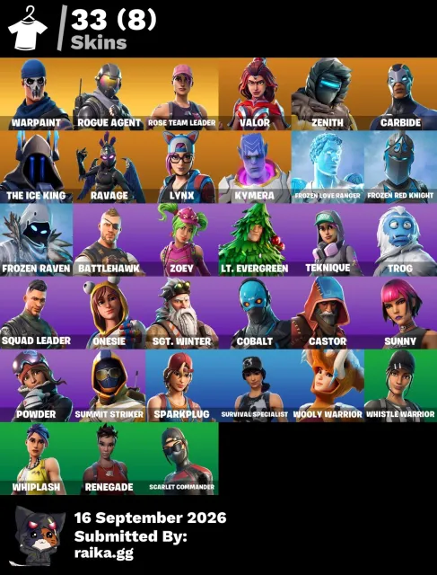 🔥 OG Fortnite NFA | Seltene Skins + OG Cosmetics 💎, Verkauf, Skins 33