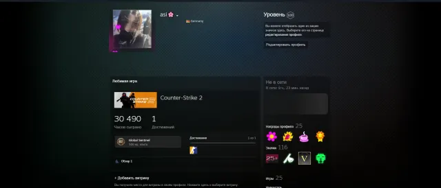 ☑️АККАУНТ С 10 МЕДАЛЯМИ. 100 лвл стим☑️, Продажа, С інвентарем, Є PRIME, 17000 CS Rating